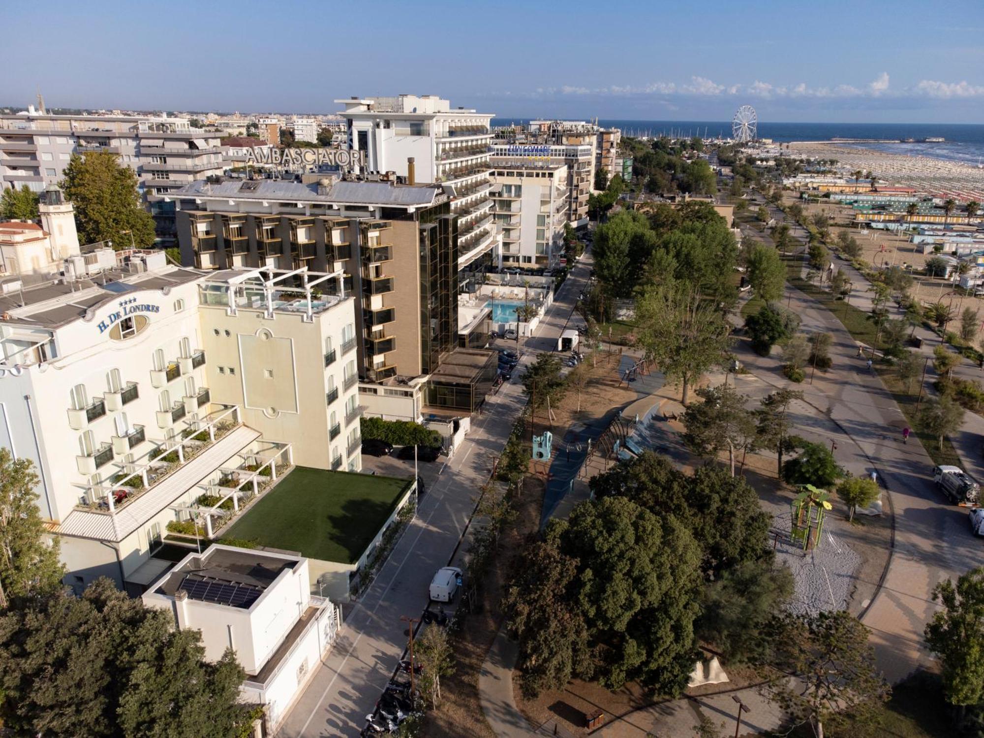 Hotel De Londres Rimini Luaran gambar